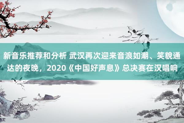 新音乐推荐和分析 武汉再次迎来音浪如潮、笑貌通达的夜晚，2020《中国好声息》总决赛在汉唱响