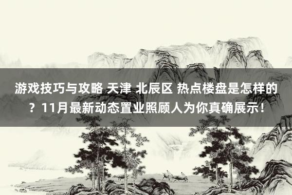 游戏技巧与攻略 天津 北辰区 热点楼盘是怎样的？11月最新动态置业照顾人为你真确展示！